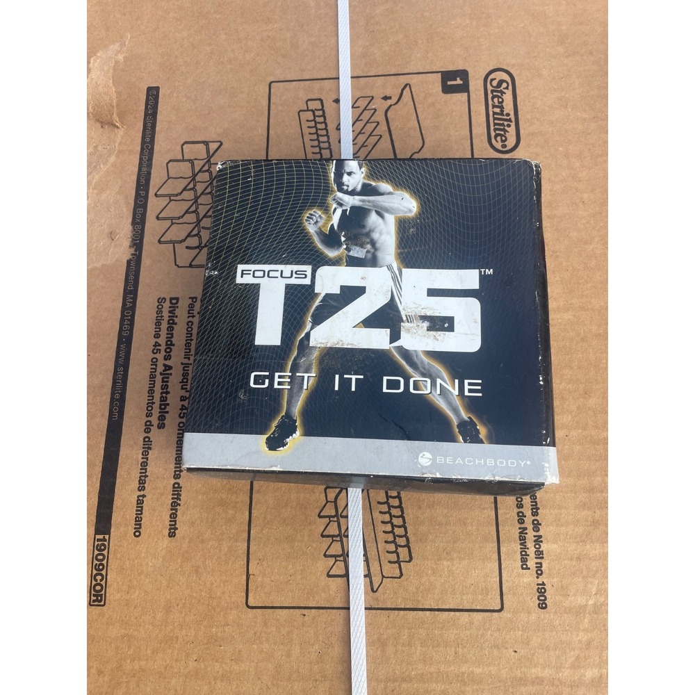 T25 Focus Alpha and Beta Beachbody Workout 9 Disc 2013 DVD Box Set
